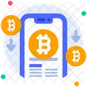 Bitcoin Income  Icon