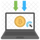 Bitcoin Income  Icon
