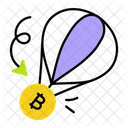 Bitcoin Inflation Crypto Inflation Money Inflation Icône
