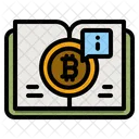 Bitcoin Info Bitcoin Book Cryptocurrency Book Icon