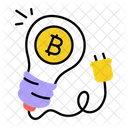 Bitcoin Innovation Crypto Idea Crypto Innovation Icon