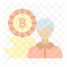 Inversor bitcoin  Icono