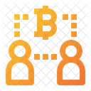 Inversor Bitcoin Bitcoin Inversor Icono