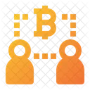 Inversor Bitcoin Bitcoin Inversor Icono