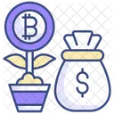 Bitcoin-Investition  Symbol