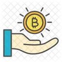 Bitcoin Investment Finance Icon