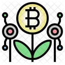 Bitcoin Investment Invester Bitcoin Growth Icon