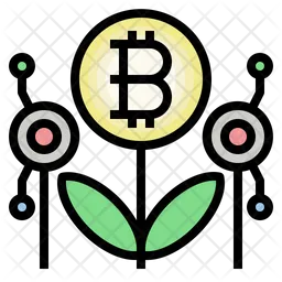 Bitcoin investment  Icon