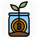 Bitcoin Investment Bitcoin Plant Bitcoin Icon
