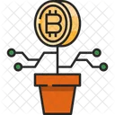 Bitcoin Investment  Icon