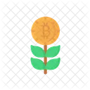 Bitcoin Investment  Icon