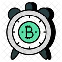 Bitcoin Investment Time Time Is Money Crypto Symbol