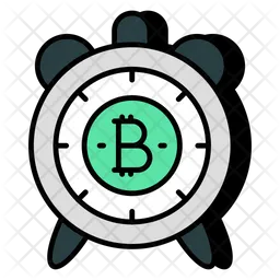 Bitcoin Investment Time  Icon
