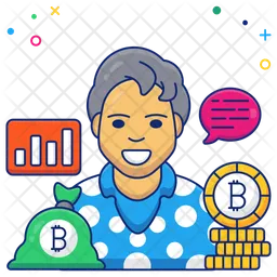 Bitcoin Investor  Icon