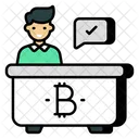 Bitcoin Investor Cryptocurrency Crypto Icon