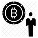 Business Bitcoin Investor Broker Icon