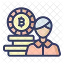 Man Asstes Gold Icon