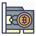 Bitcoin-Karte  Symbol