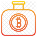 Bitcoin Bag Keep Bag Icon