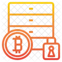 Bitcoin Lock Keep Lock Icon
