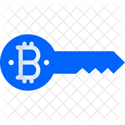 Bitcoin Key  Icon