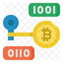 Private Key Bitcoin Icon