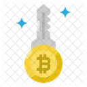 Key Word Bitcoin Icon