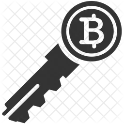 Bitcoin key  Icon