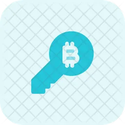 Bitcoin Key  Icon