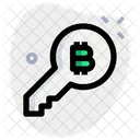 Bitcoin Key Icon