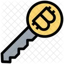 Bitcoin Key Bitcoin Encryption Icon