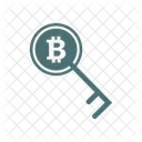 Bitcoin key  Icon