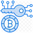 Bitcoin key  Icon