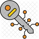 Bitcoin Key Key Bitcoin Security Icon