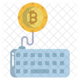 Bitcoin Keyboard  Icon