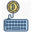 Bitcoin Keyboard Keyboard Bitcoin Icon