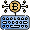 Bitcoin Keyboard Money Bitcoin Icon