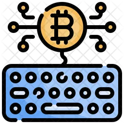 Bitcoin Keyboard  Icon