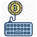 Bitcoin Keyboard Keyboard Bitcoin Icon