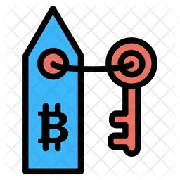 Bitcoin Keychain  Icon