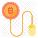 Bitcoin-Klick  Symbol