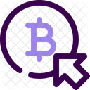 Bitcoin-Klick  Symbol