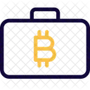 Bitcoin Koffer Symbol