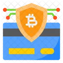 Bitcoin-Kreditkarte  Symbol