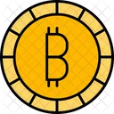 Bitcoin-Kryptowährung  Symbol