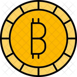 Bitcoin-Kryptowährung  Symbol