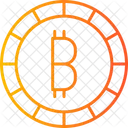 Bitcoin-Kryptowährung  Symbol