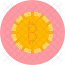 Bitcoin-Kryptowährung  Symbol