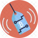 Bitcoin Label  Icon
