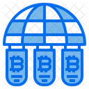 Bitcoin-Laufwerk  Symbol